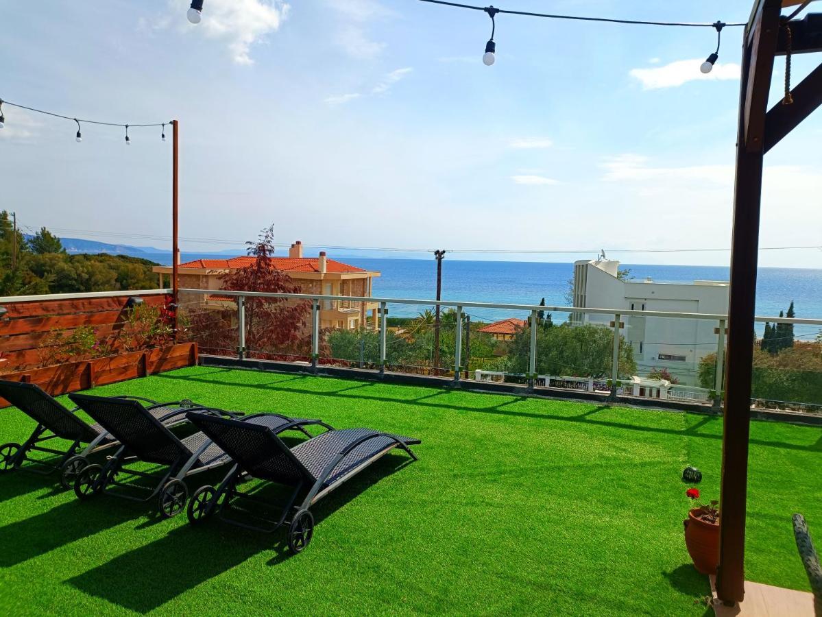 Salonikiou Beach Apartments Akti Salonikiou 外观 照片